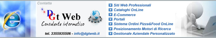 Contatta DGt Web - Internet e Software Solutions